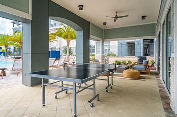 Outdoor Ping Pong Table